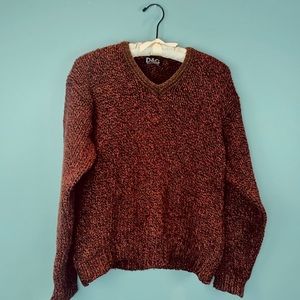 Dolce & Gabbana D&G Vintage Chunky Knit Sweater